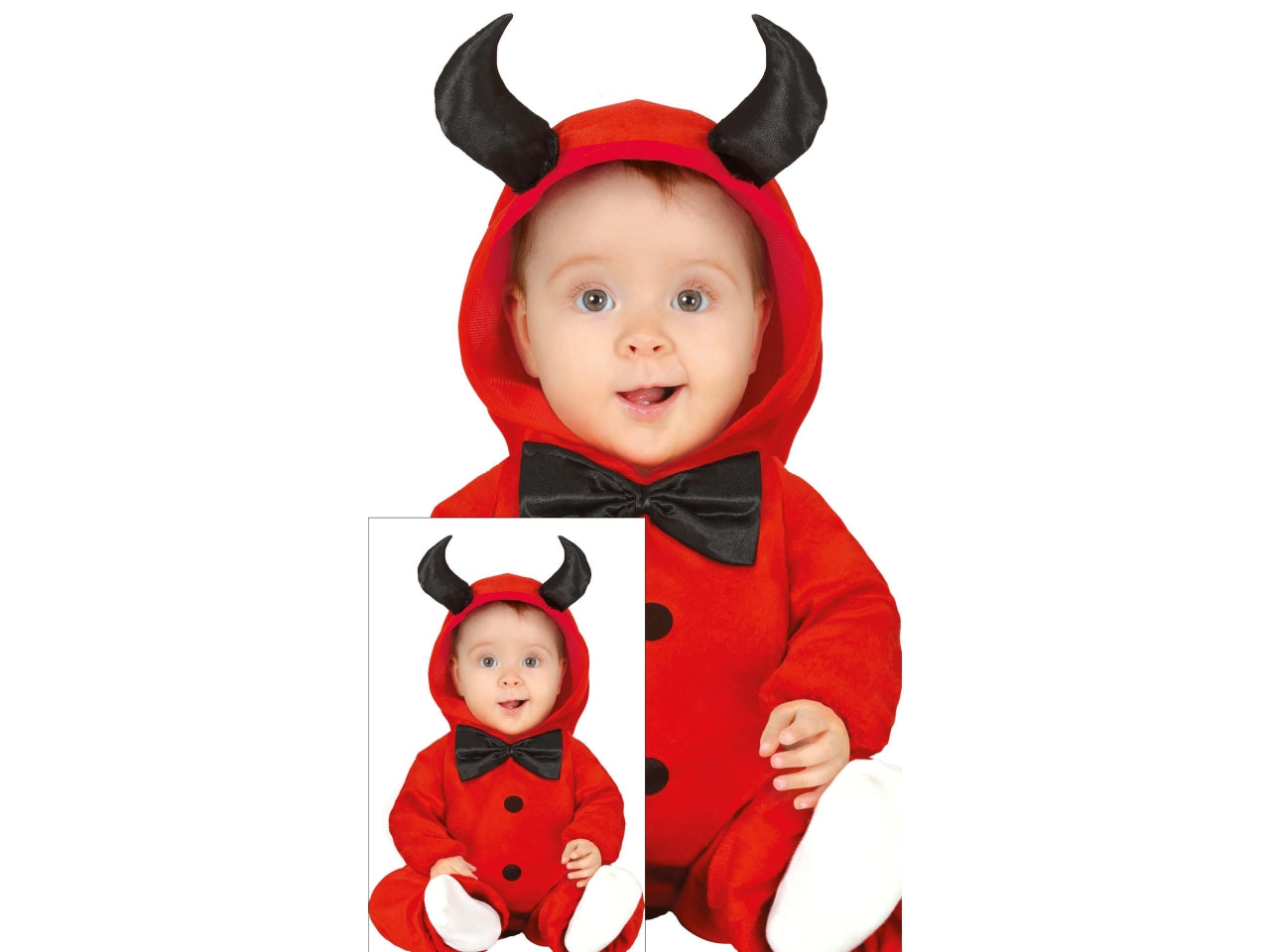 Costume baby diavoletto 18/24 mesi