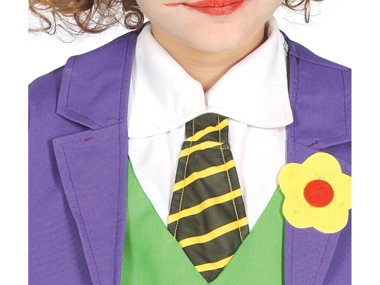 Costume giullare pazzo 5-6 anni