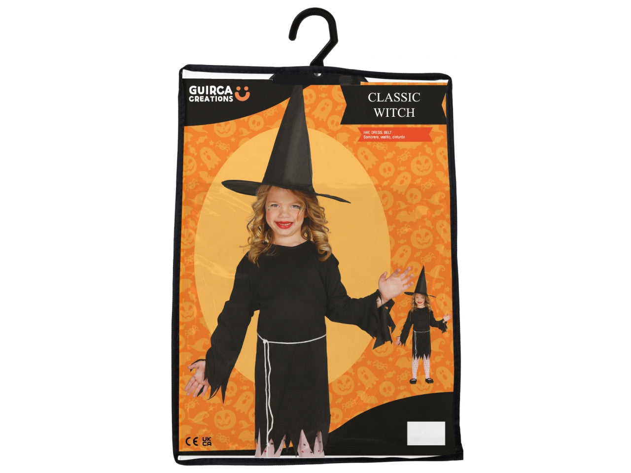 Costume strega bambina, 10-12 anni