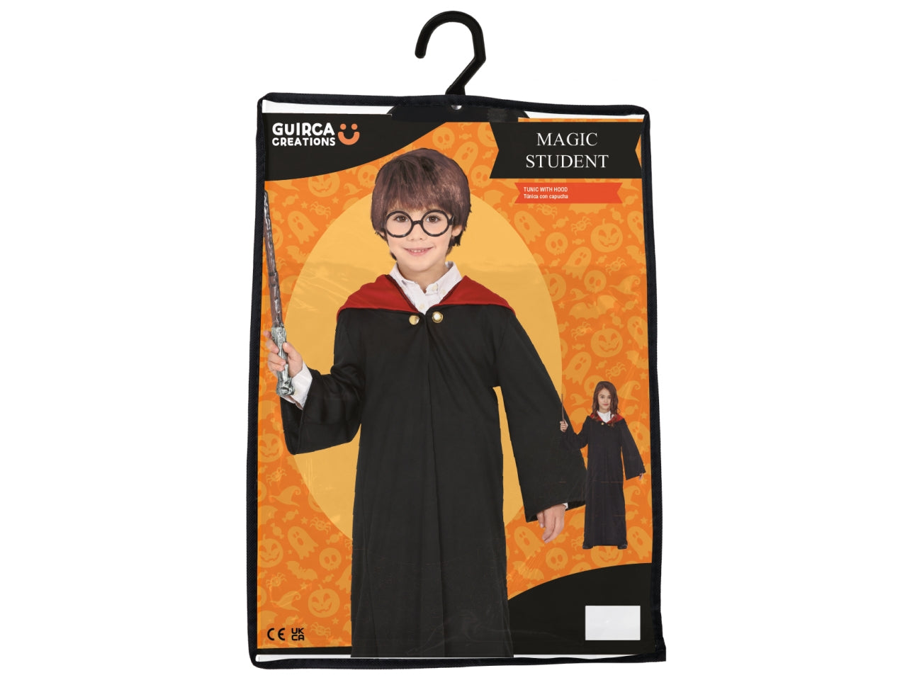 Costume studente di magia 10-12 anni