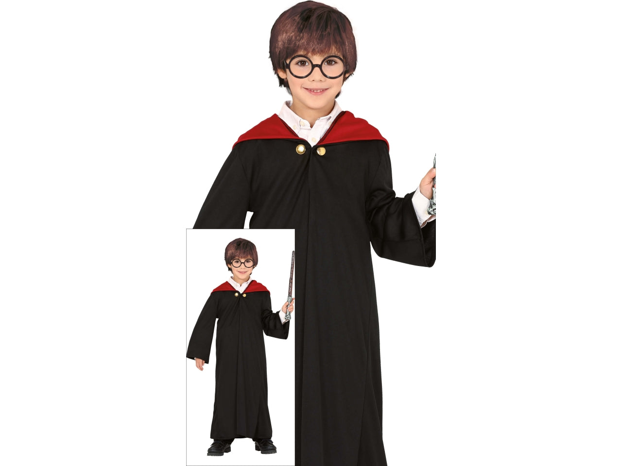 Costume studente di magia 7-9 anni