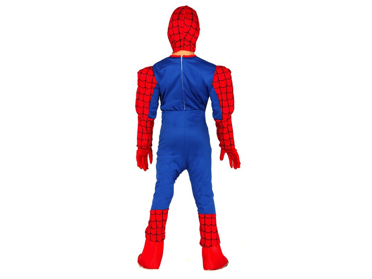 Costume supereroe muscoloso 7-9 anni
