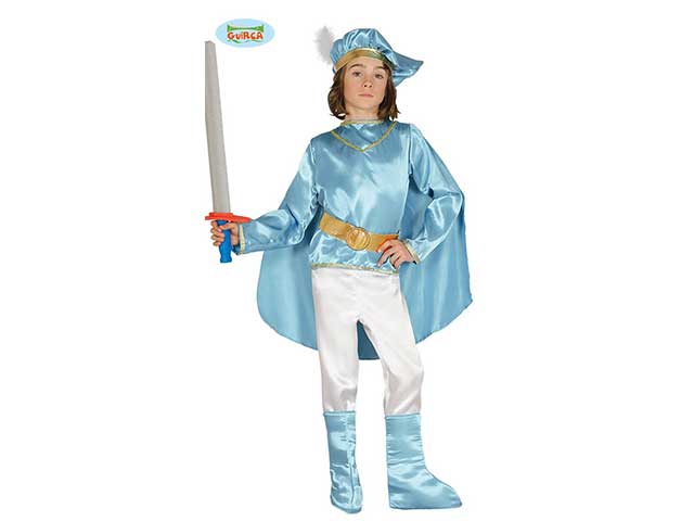 Costume da principe da bambino taglia 5-6 anni