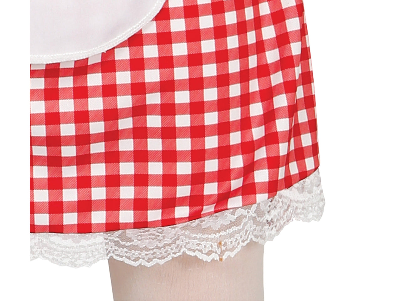 Costume ragazzina con cappuccio rosso 7-9 anni