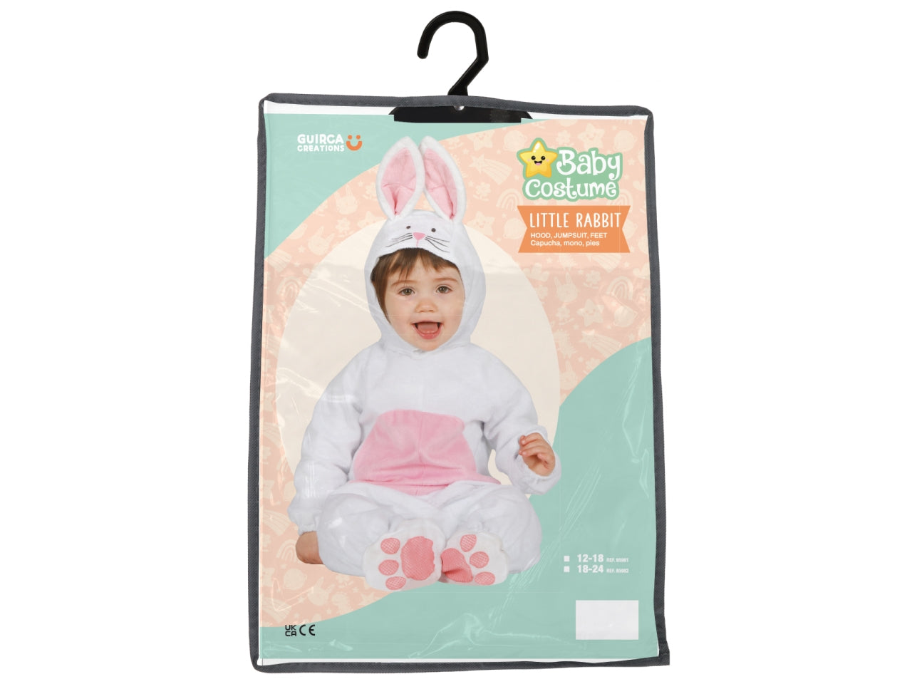 Costume baby coniglietto 18-24 mesi