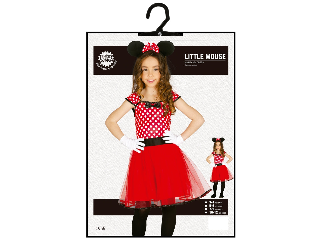 Costume topino 5-6 anni