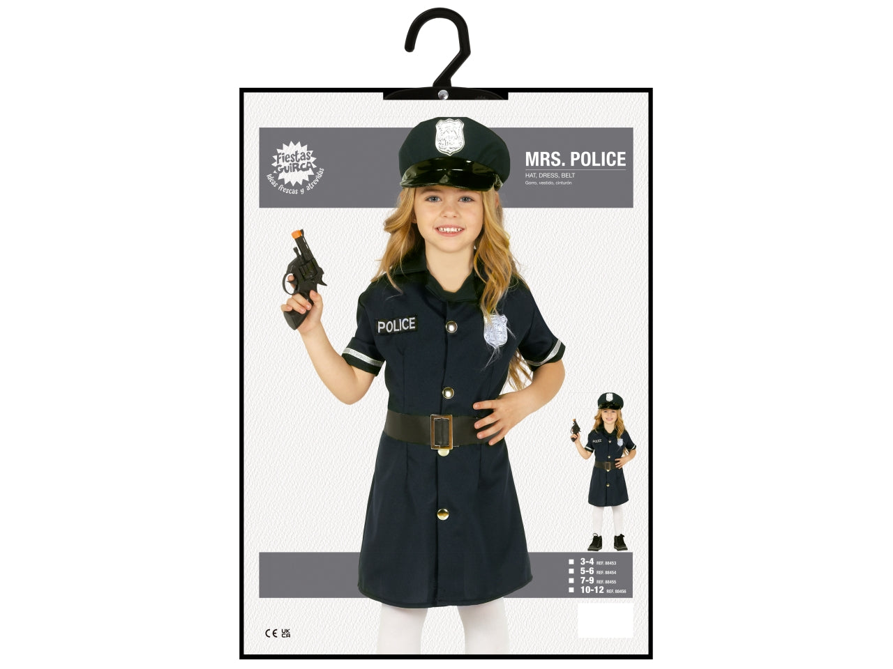 Costume poliziotta 5-6 anni