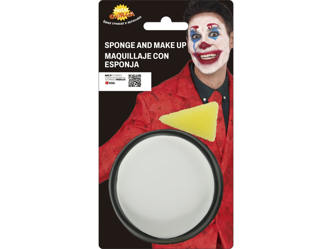 Trucco con spugnetta 9gr bianco