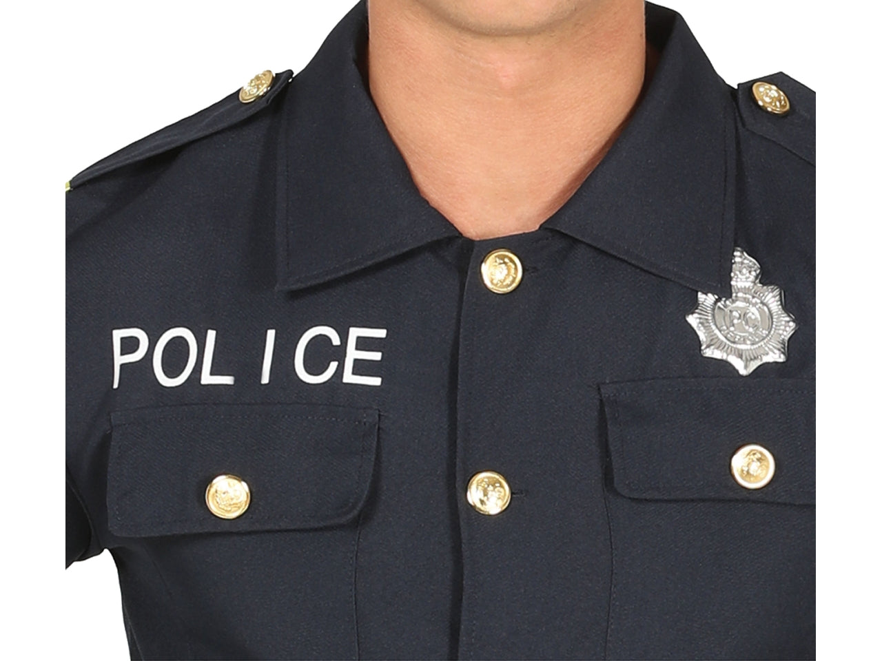 Costume adulto poliziotto taglia 52-54