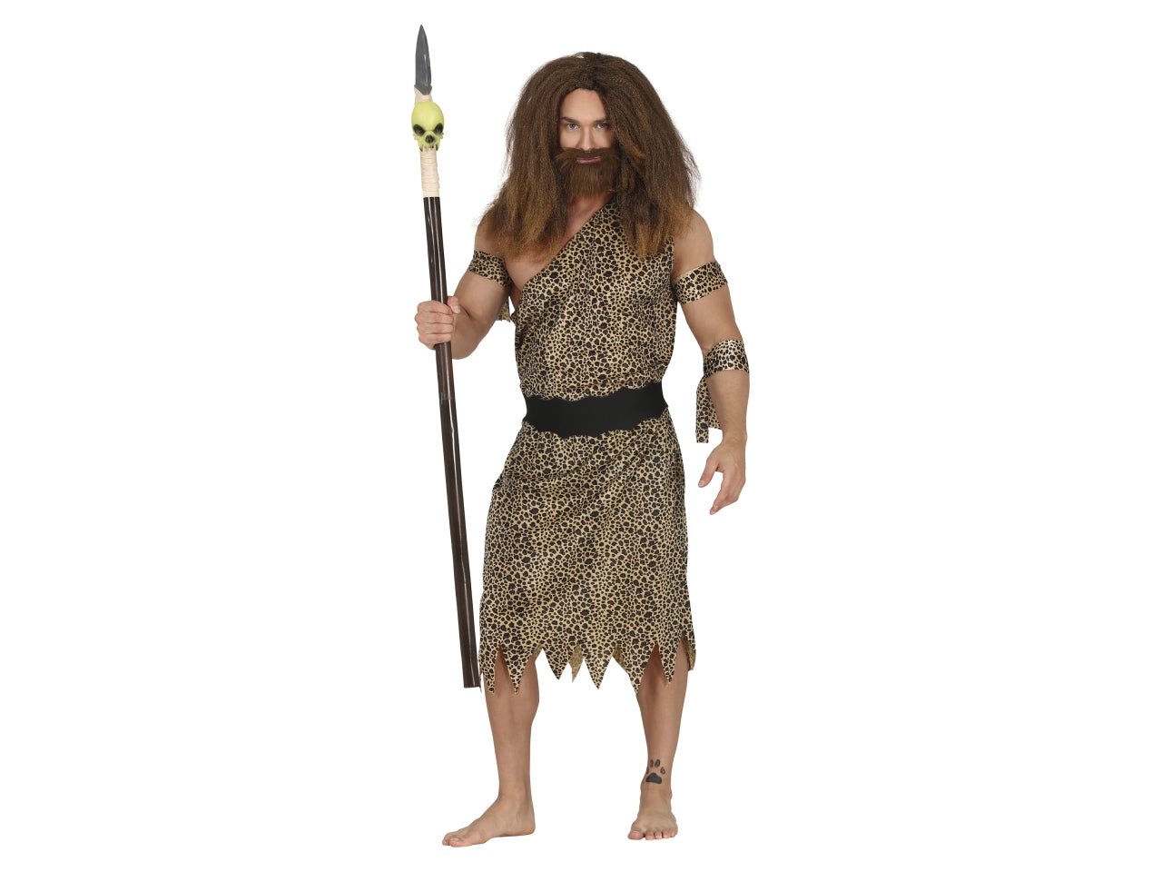 Costume adulto cavernicolo taglia L 52-54