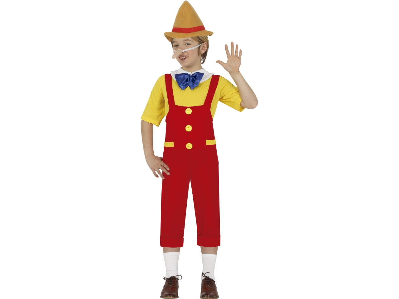 Costume burattino boy 5-6 anni