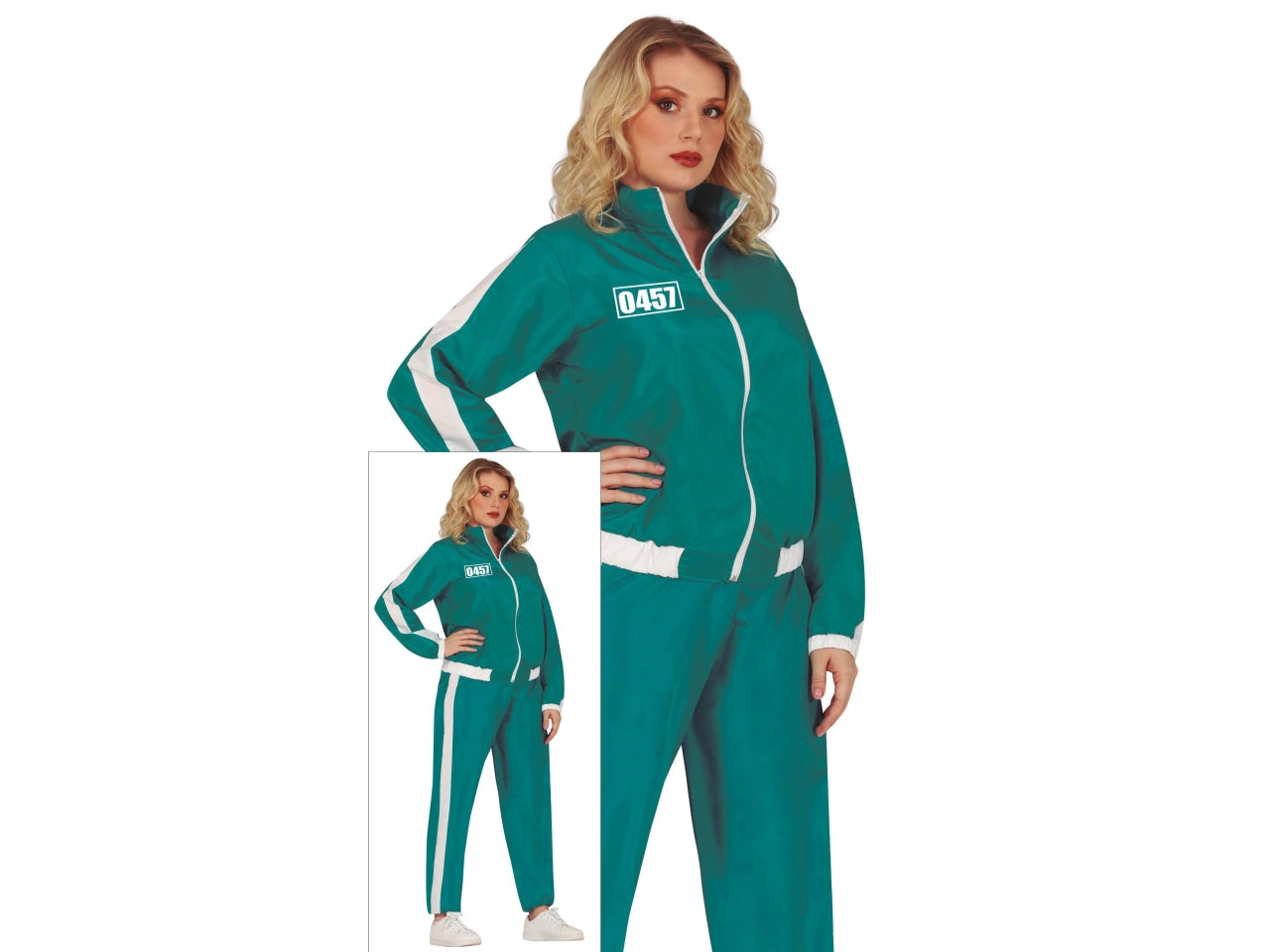 Costume adulto ginnasta the gamer taglia XL 44-46