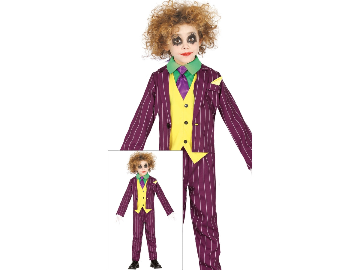Costume crazy villan 7/9 anni