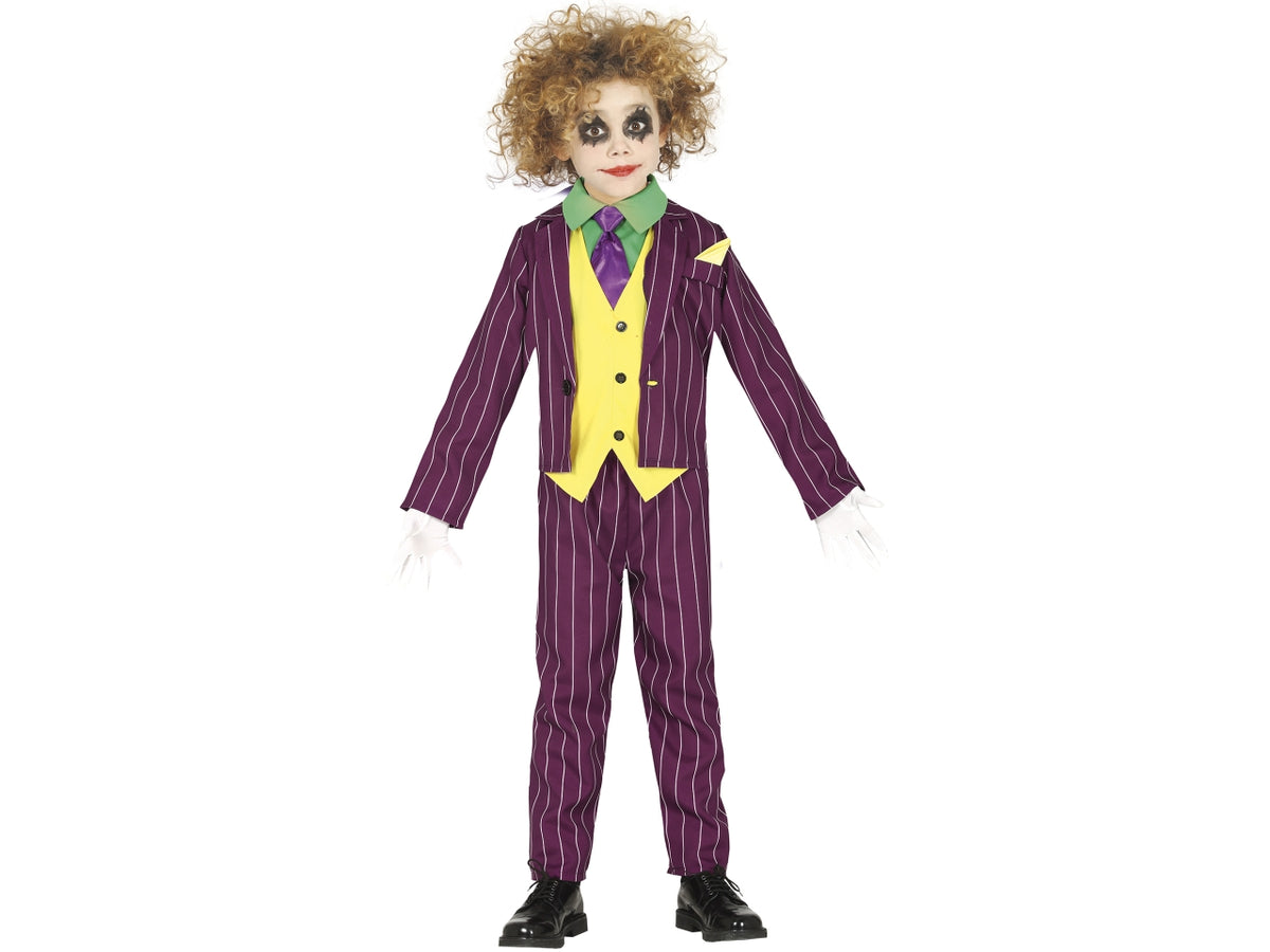 Costume crazy villan 7/9 anni
