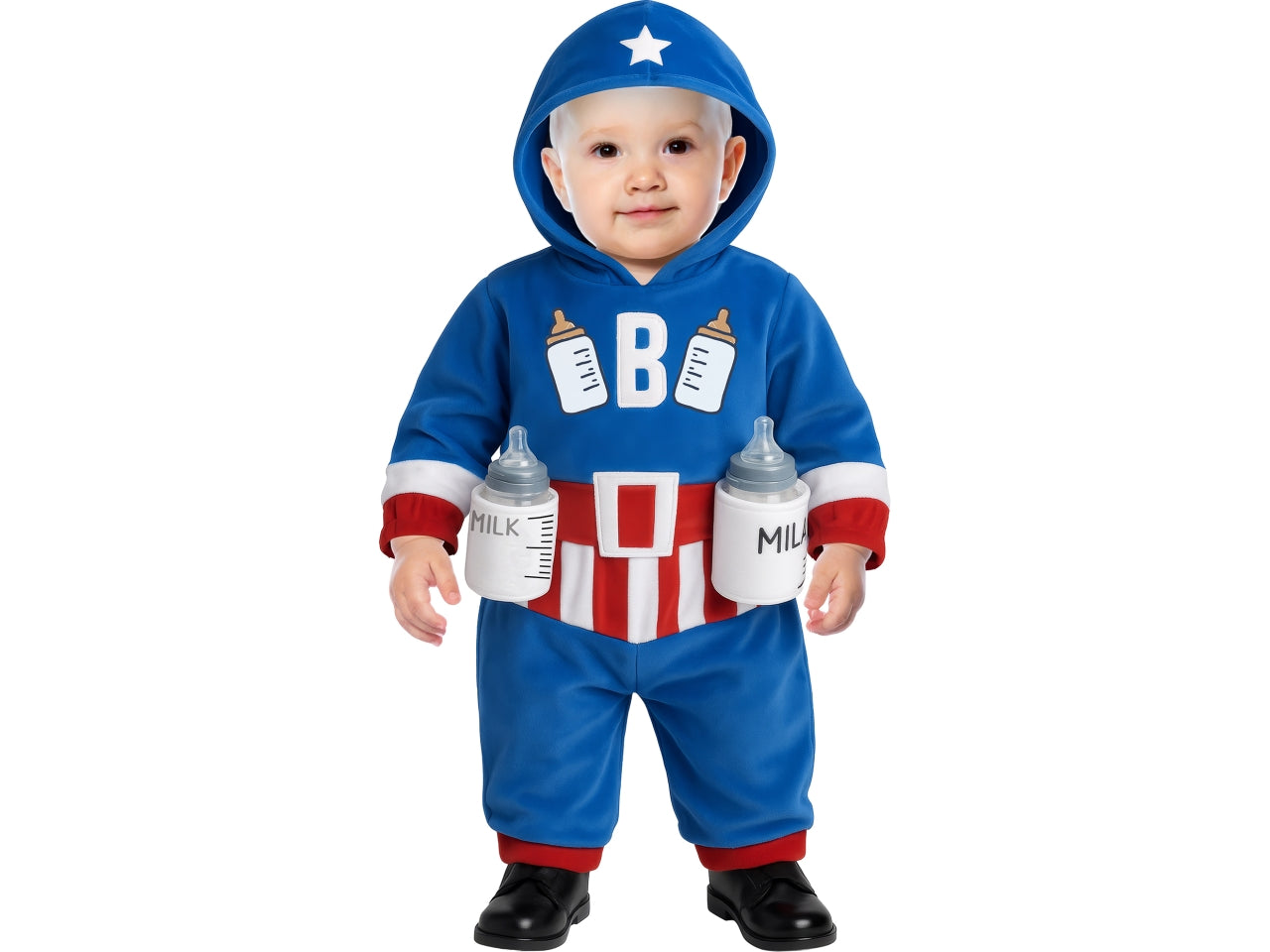 Costume baby captain milk 12-18 mesi