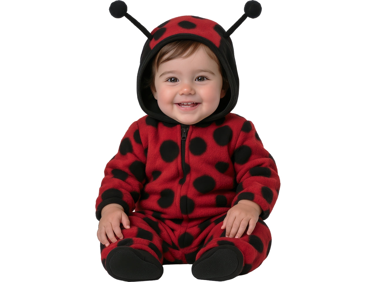 Costume baby coccinella taglia 12-18 mesi