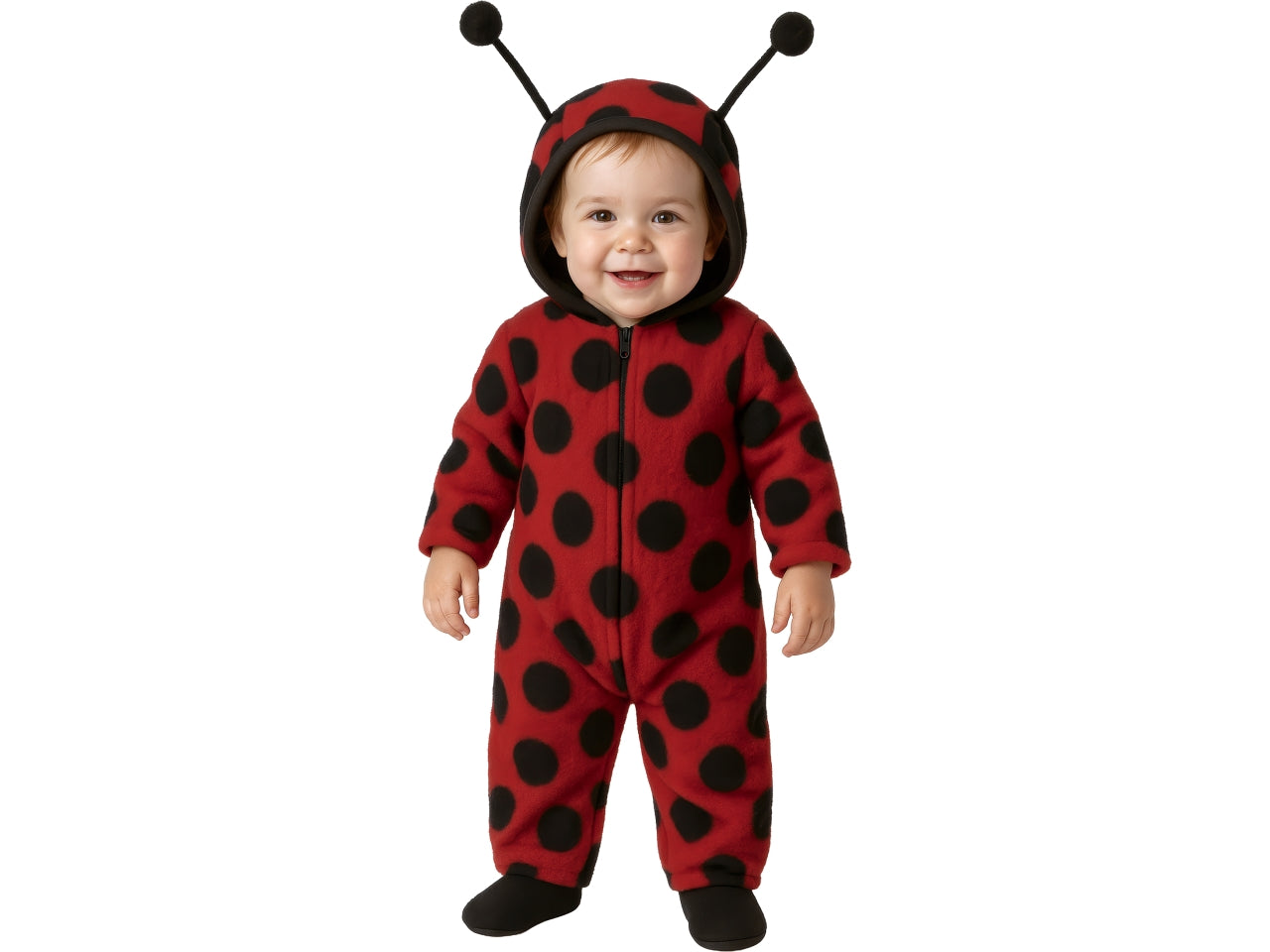 Costume baby coccinella taglia 18-24 mesi