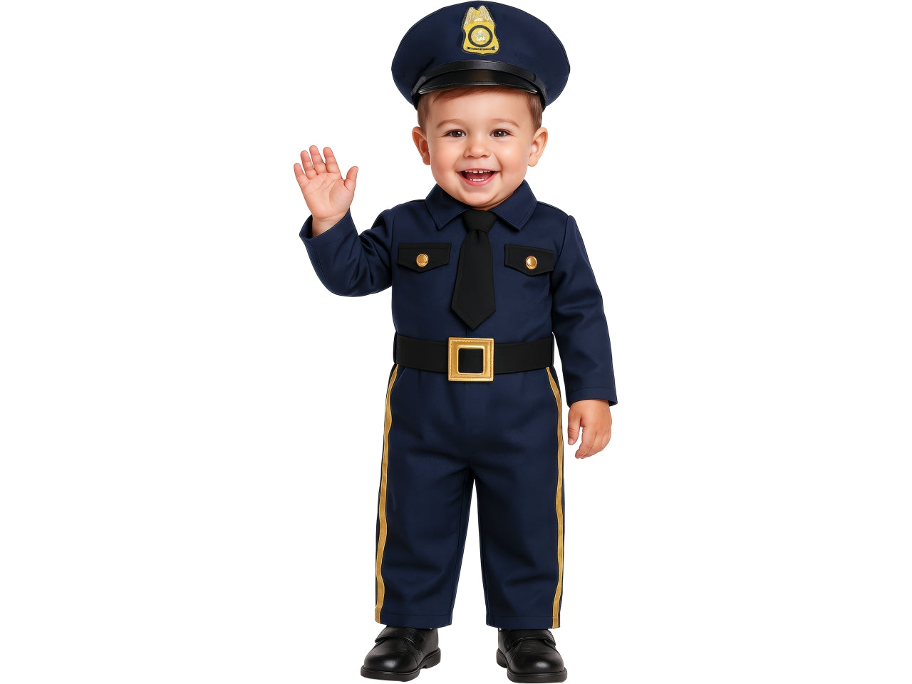 Costume baby poliziotto 18-24 mesi