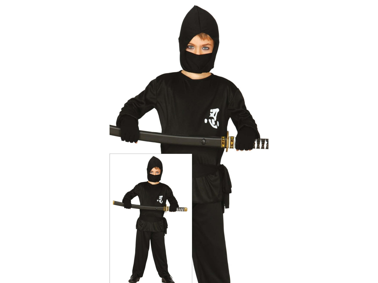 Costume ninja 10-12 anni