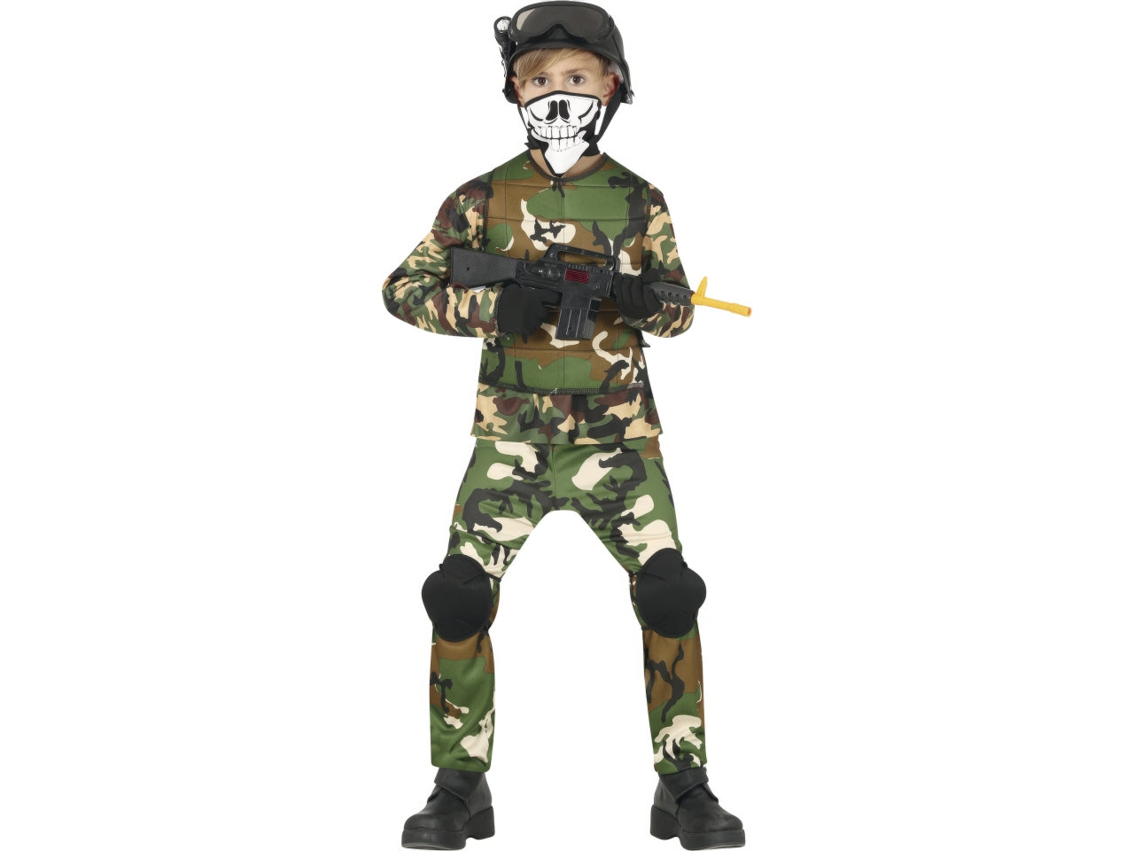 Costume militare taglia 10-12 anni