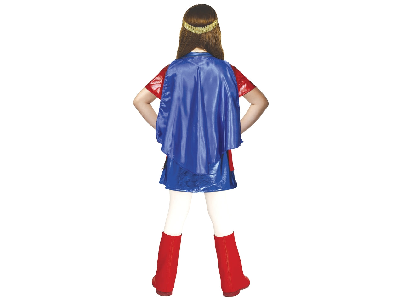Costume supereroina 5-6 anni