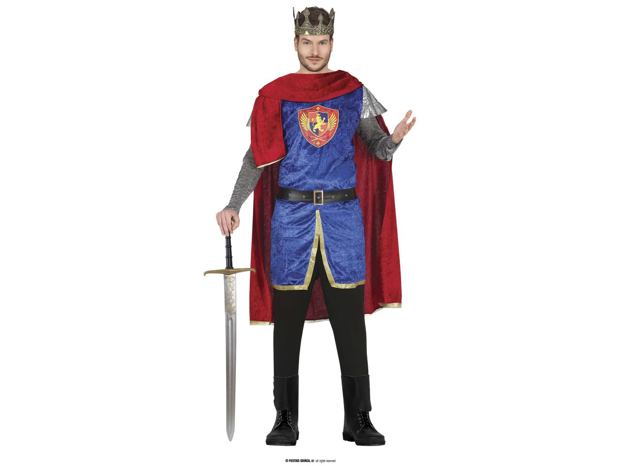 Costume da re da adulto taglia m 48-50