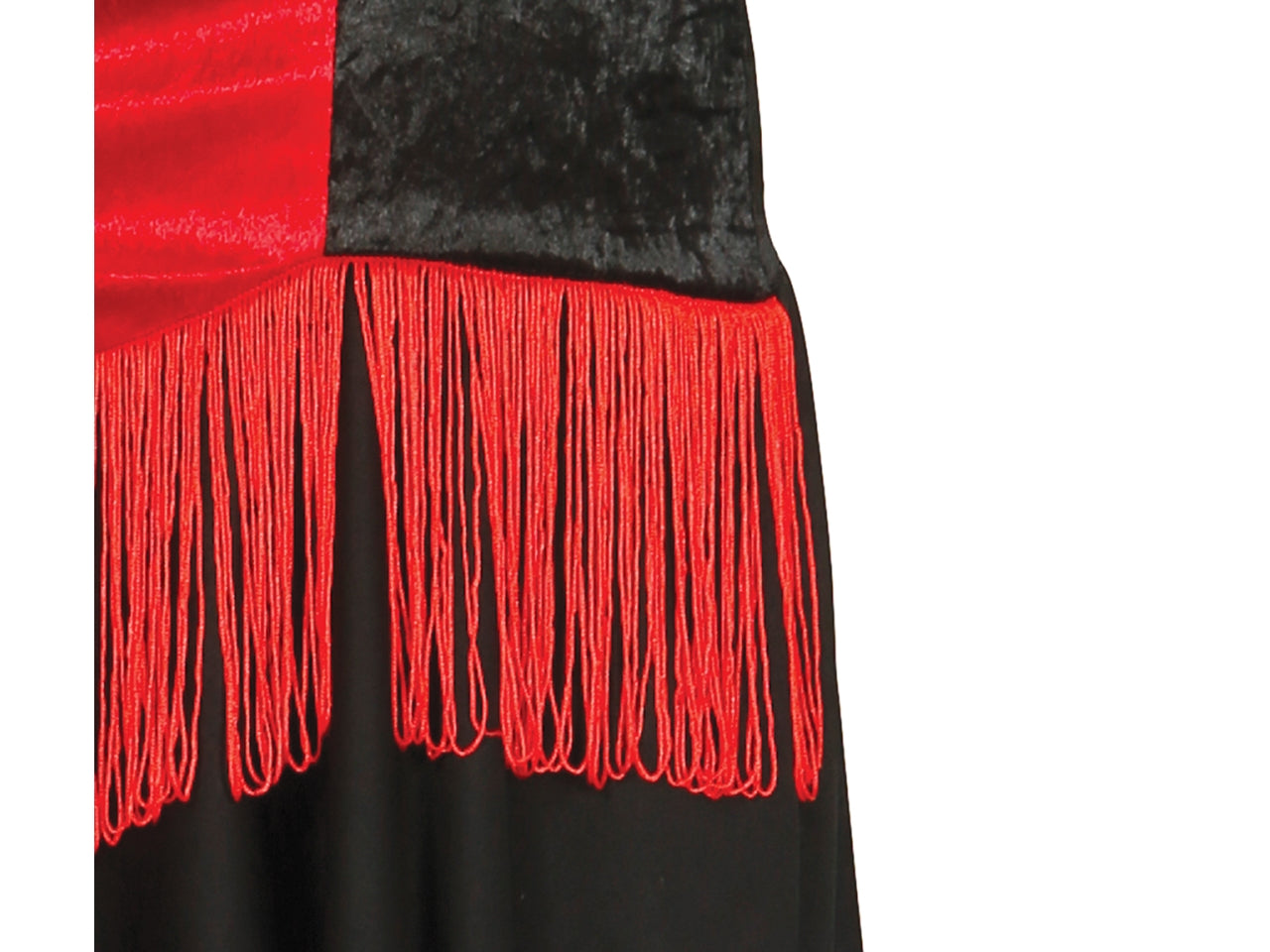 Costume adulto charleston rosso e nero taglia M