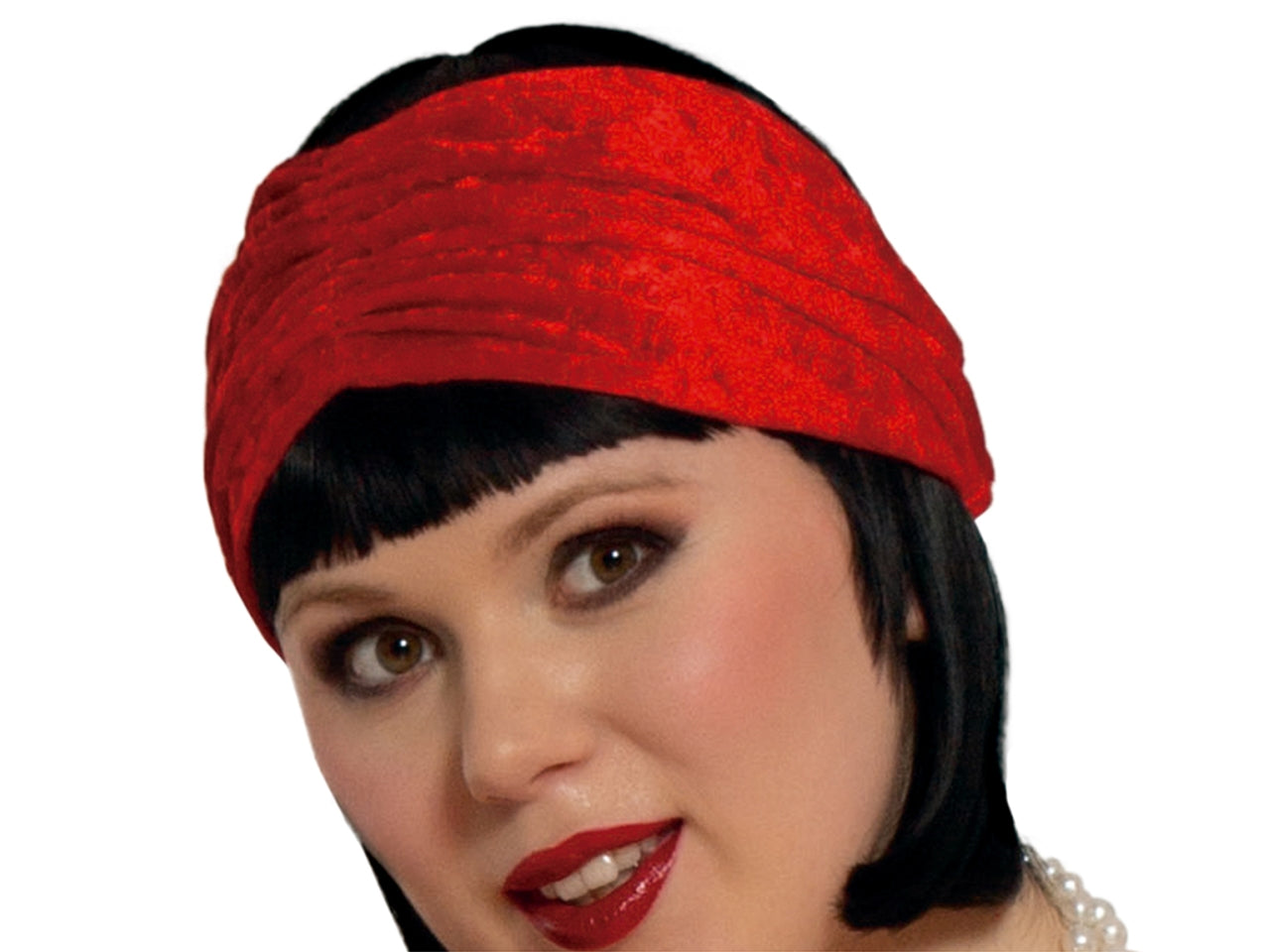 Costume adulto charleston rosso e nero taglia XL