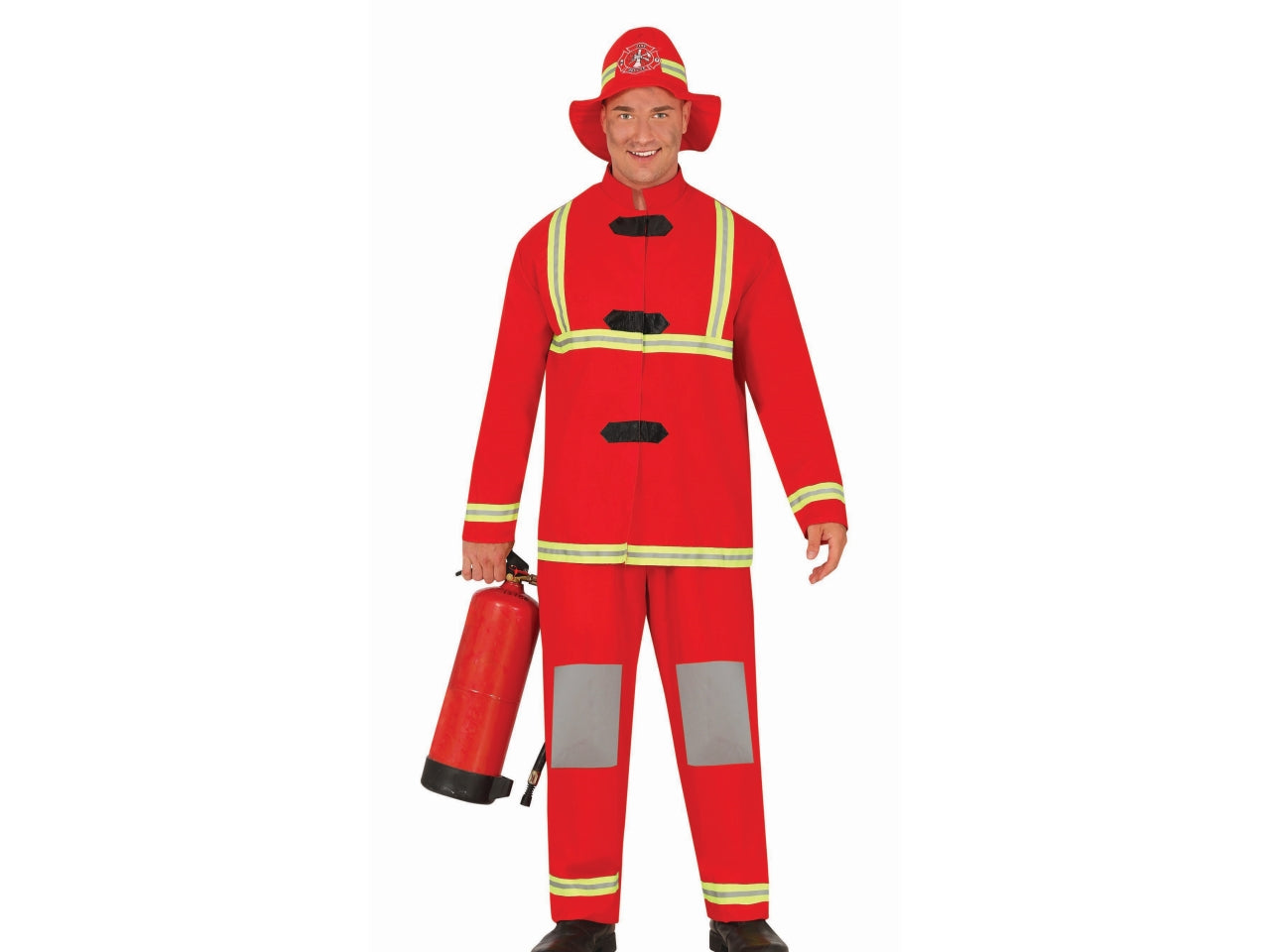 Costume adulto pompiere taglia XL