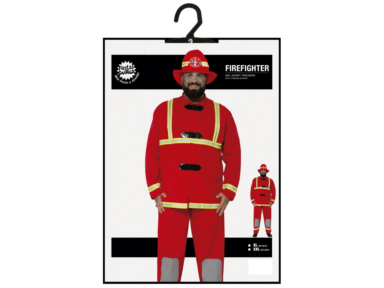 Costume adulto pompiere taglia XL