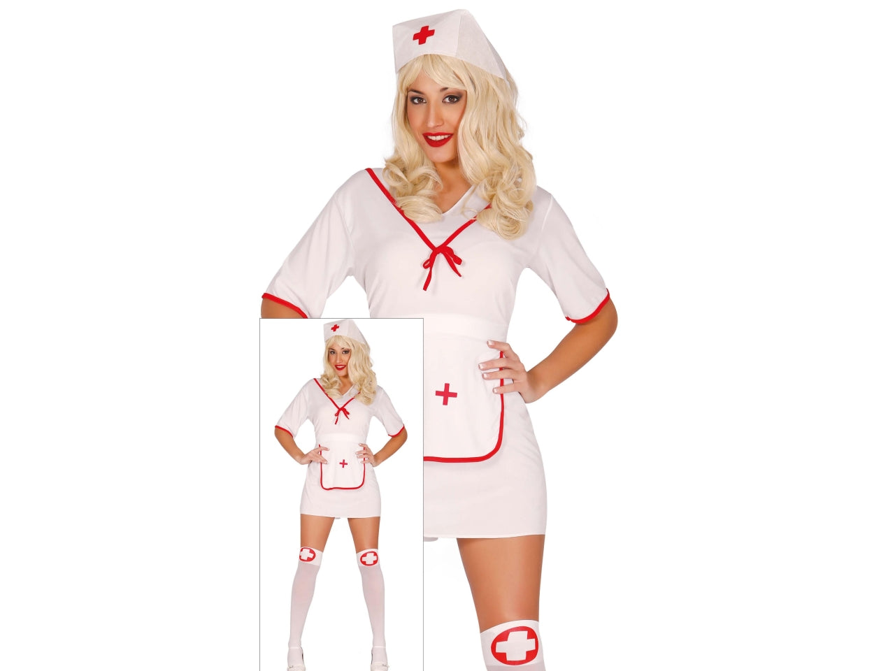 Costume adulto infermiera taglia L 42-44