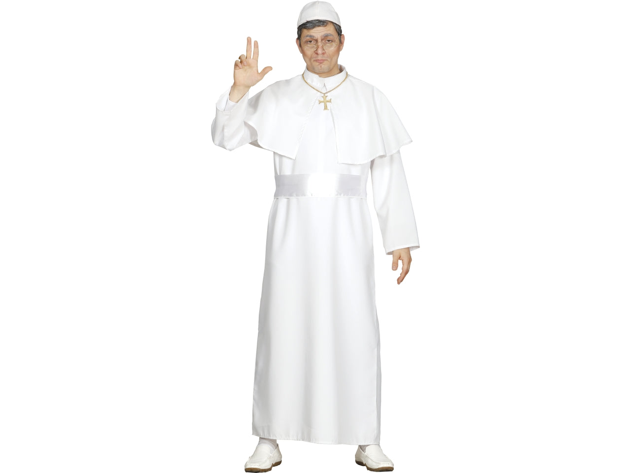 Costume adulto papa taglia M