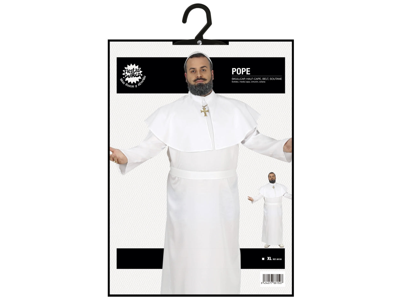 Costume adulto papa taglia XL