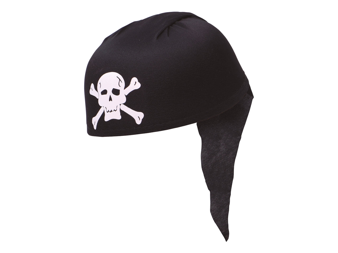 Cappello pirata nero in tessuto