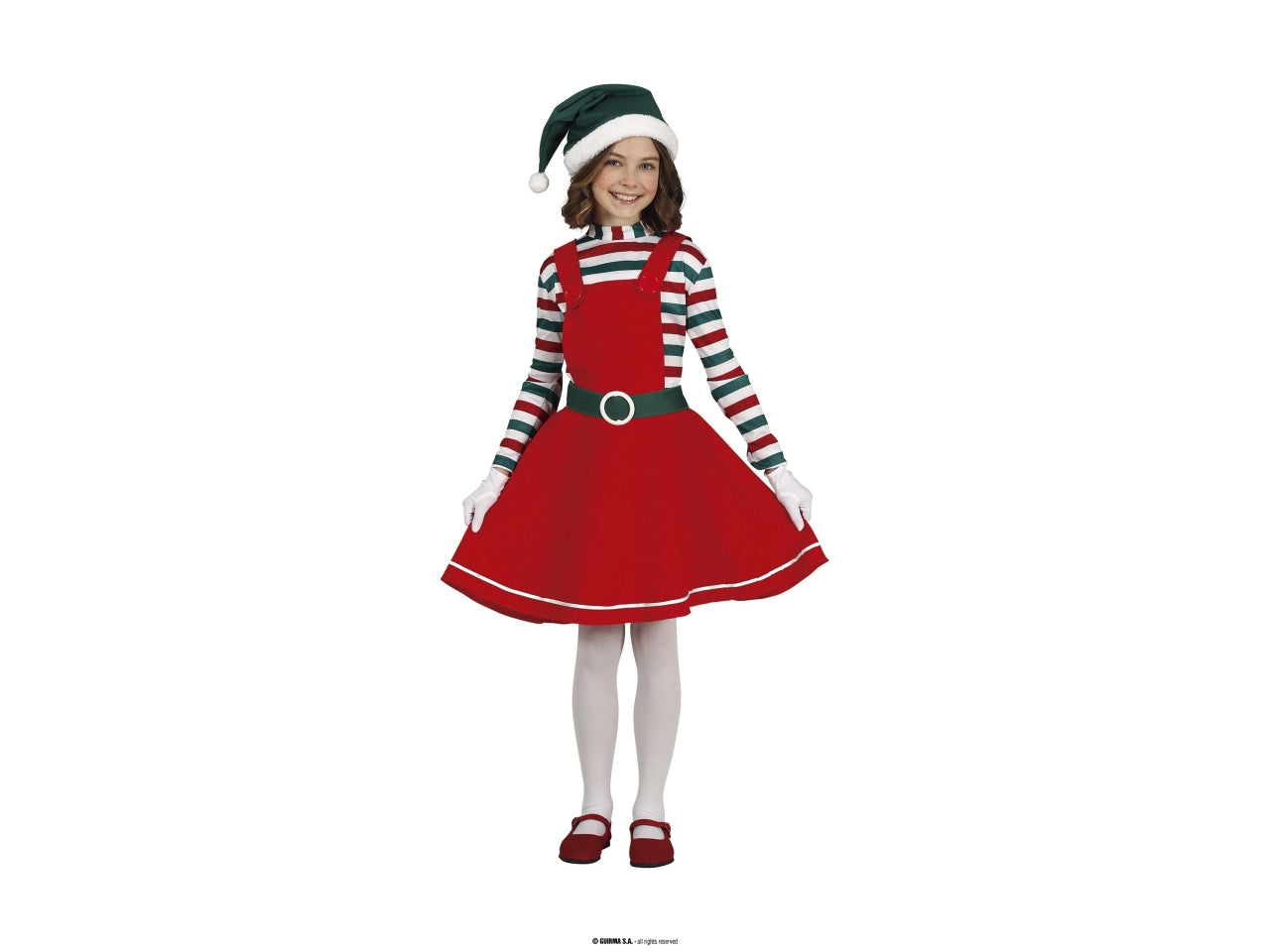 Costume da gnomo da bambina taglia 3-4 anni