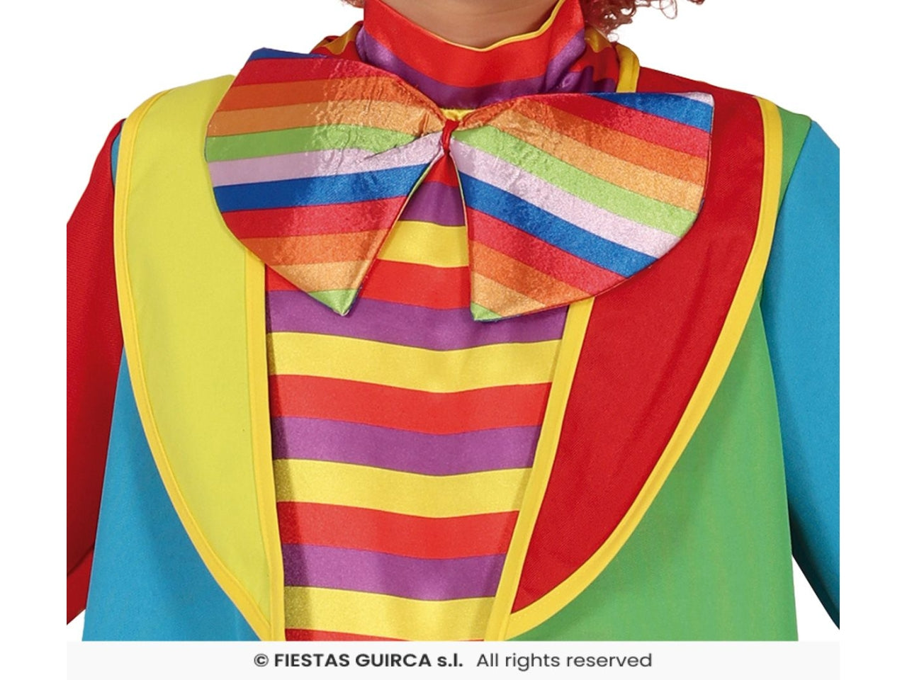 Costume clown flowy 3-4 anni