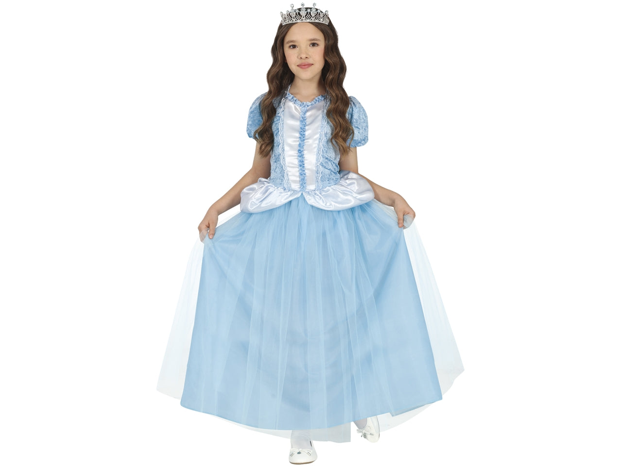 Costume principessa azzurra 7-9 anni