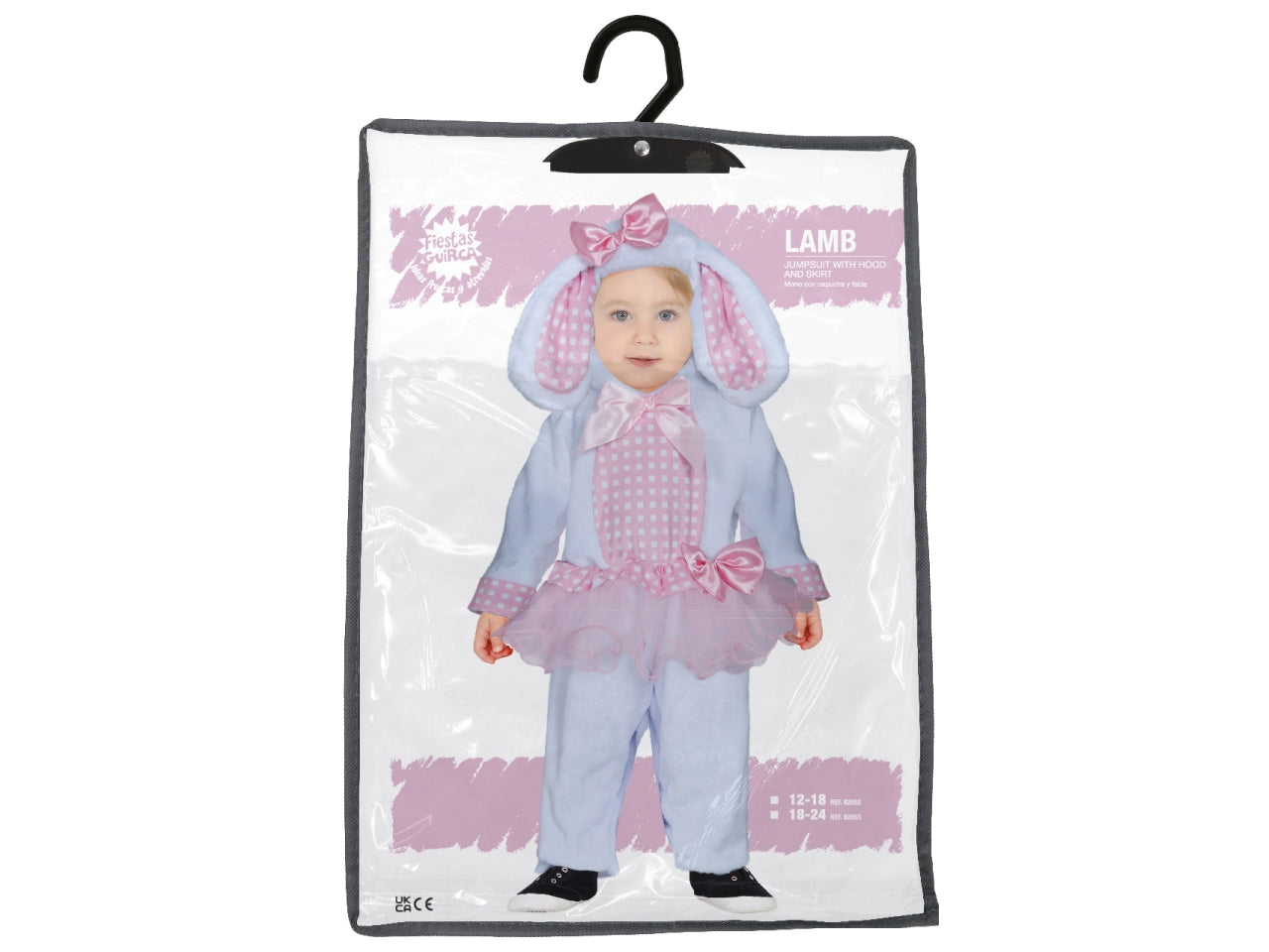 Costume lamb baby 12-18 mesi