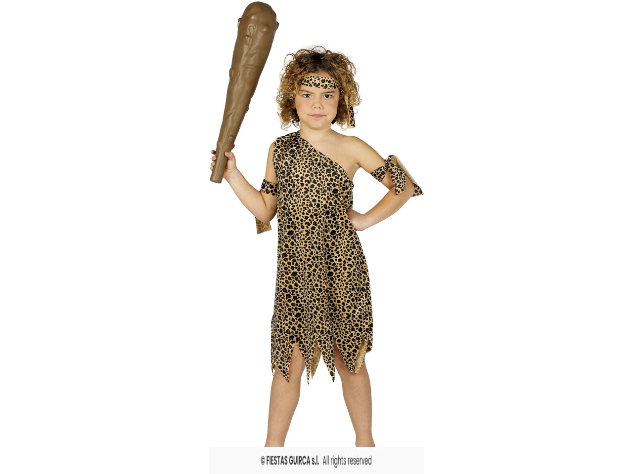 Costume cavernicolo bambino 3-4 anni