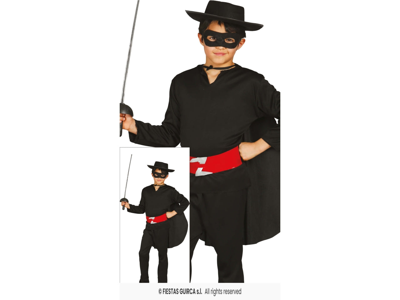 Costume bandido 3-4 anni