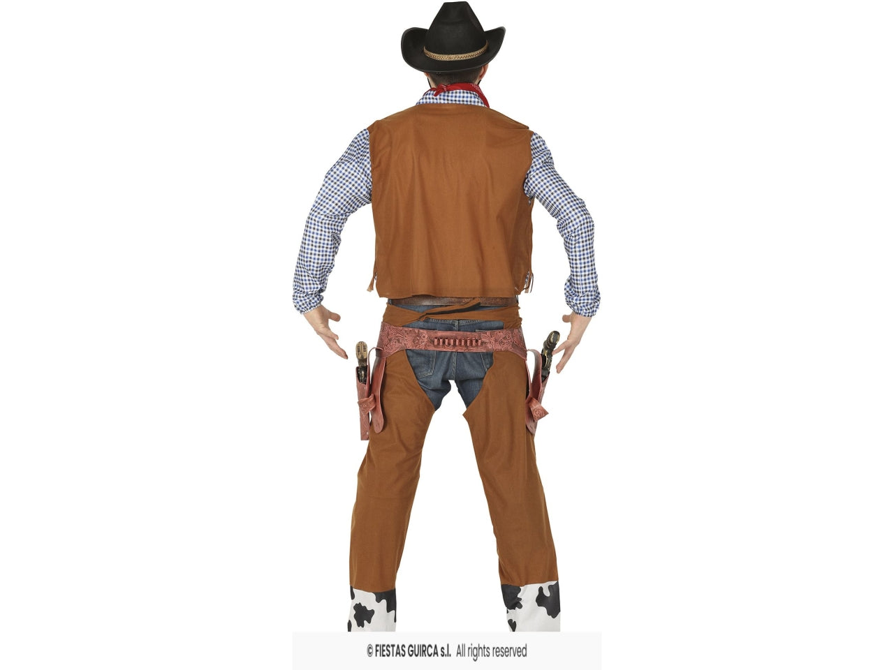 Costume cowboy adulto taglia m 48-50