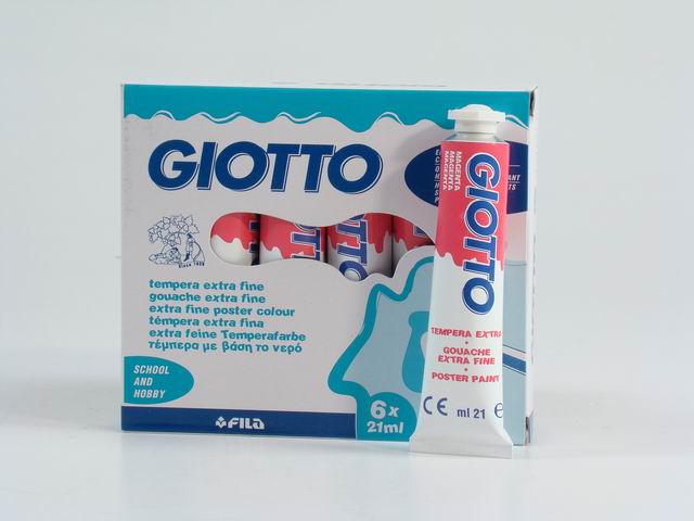 Tempera acrilica Giotto magenta 21 ml
