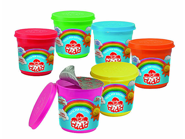 Plastilina dido' barattolo da 220gr