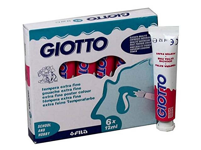 Tempera acrilica Giotto magenta 12 ml