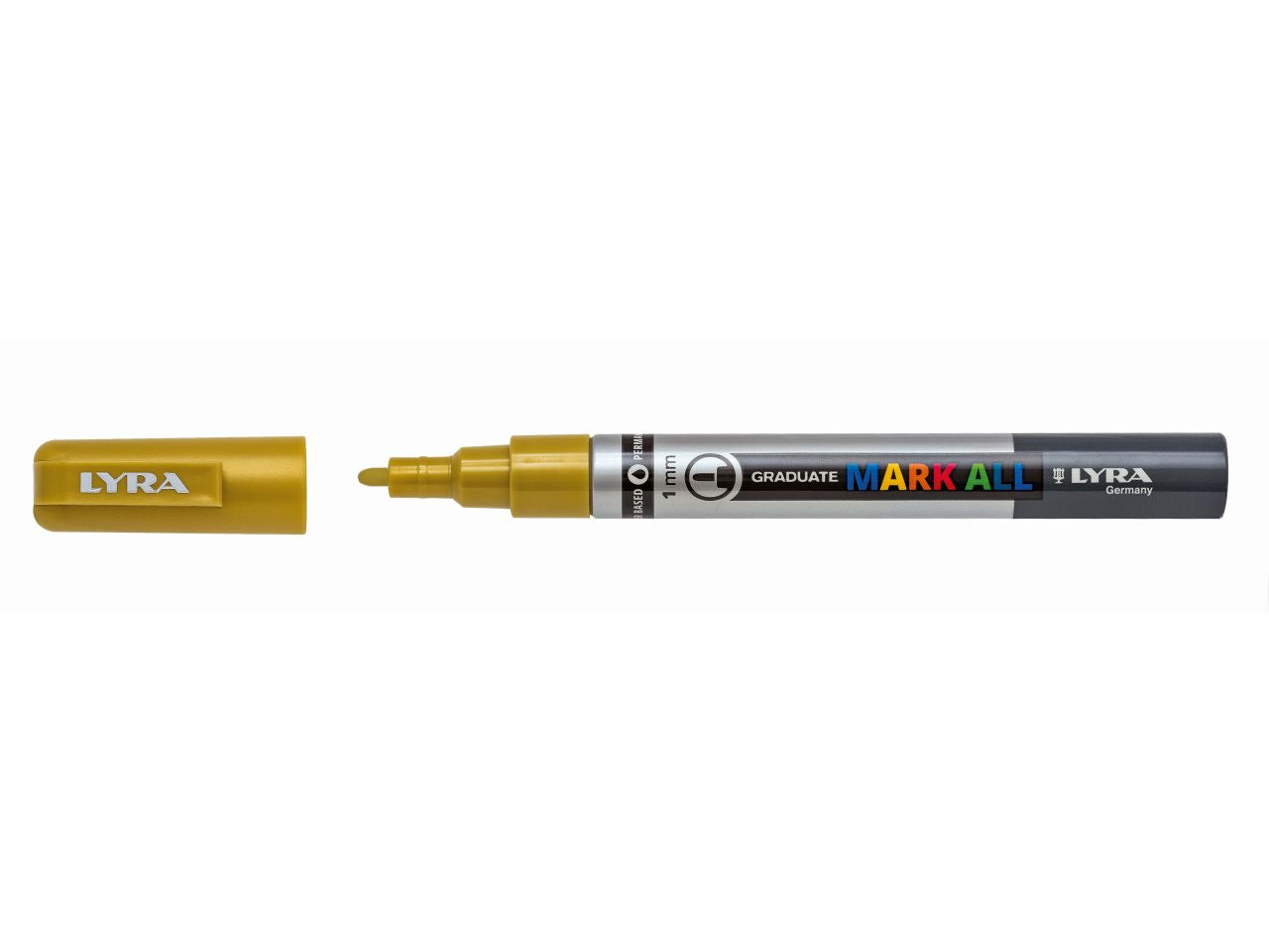 Marcatore lyra graduate mark all misura 1mm colore oro