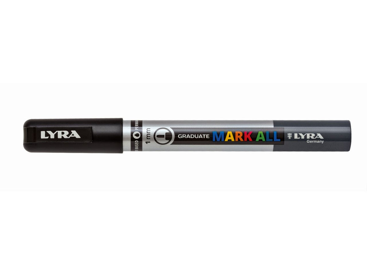 Marcatore lyra graduate mark all misura 1mm colore nero