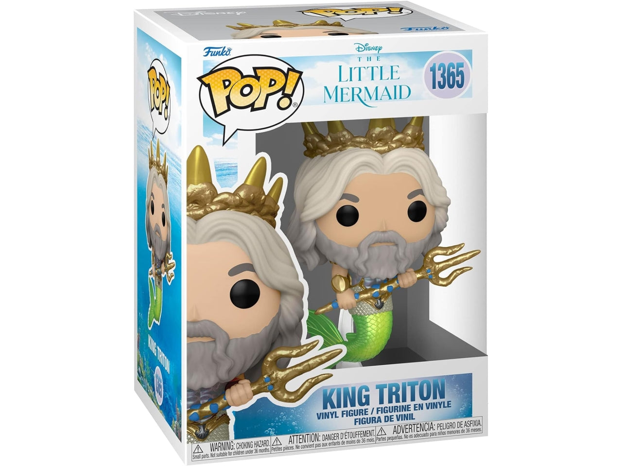 Pop disney: the little mermaid - king triton $