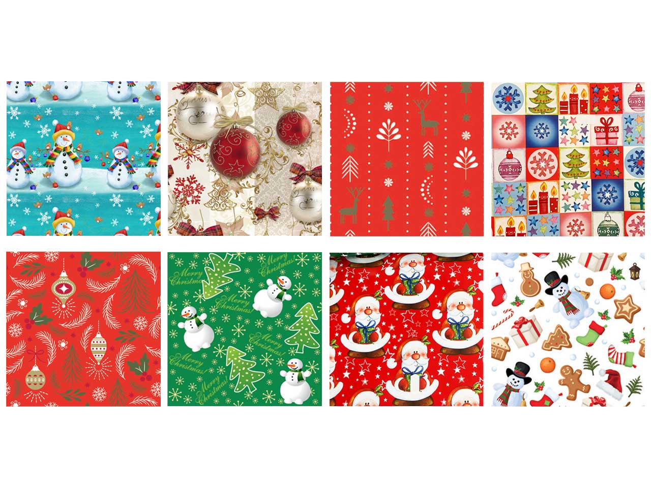 Rotolo carta 100cmx3mt natale funny assortito