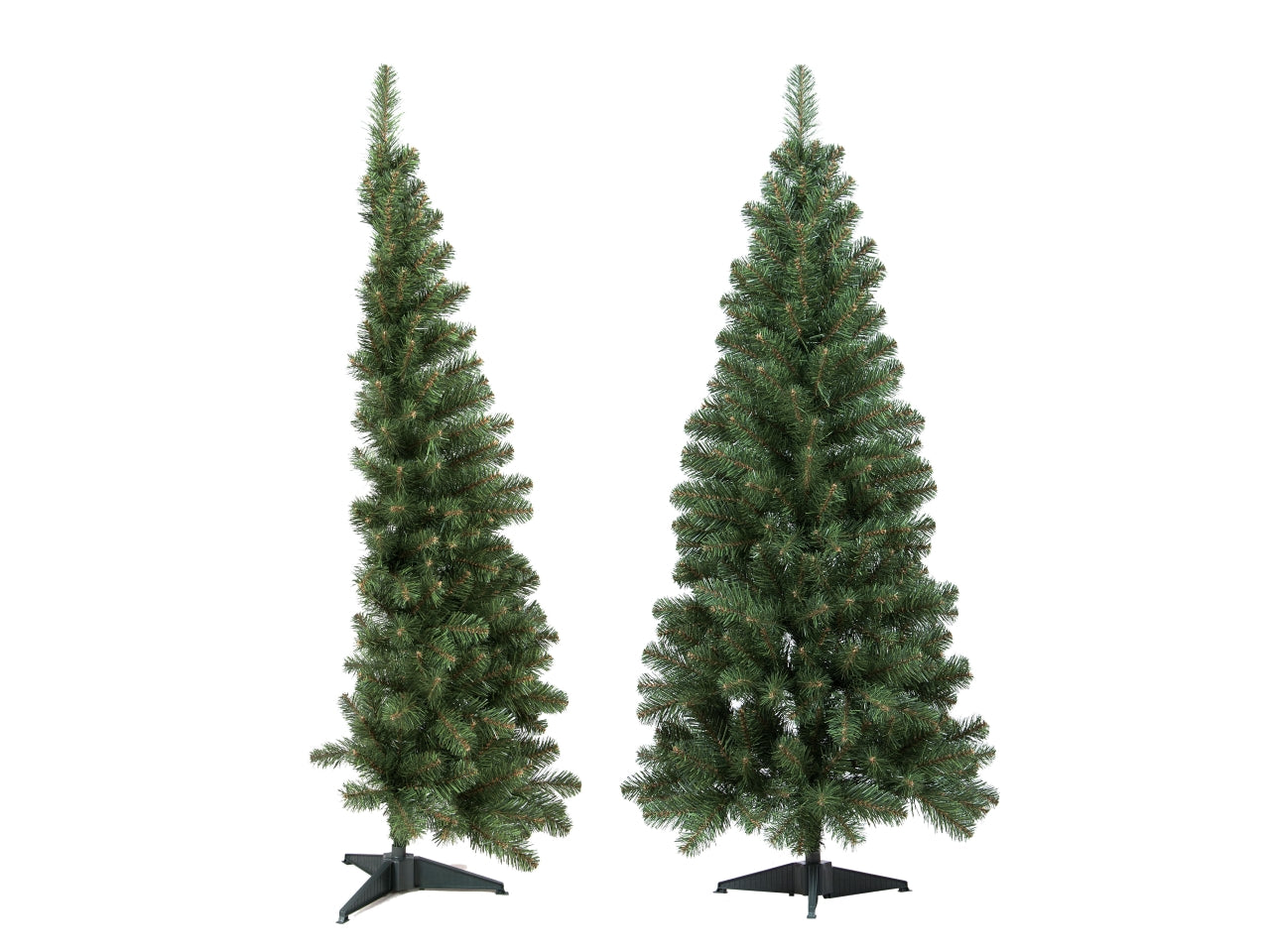 Albero mezzo da parete 210cm 561rami diametro 96cm pvc