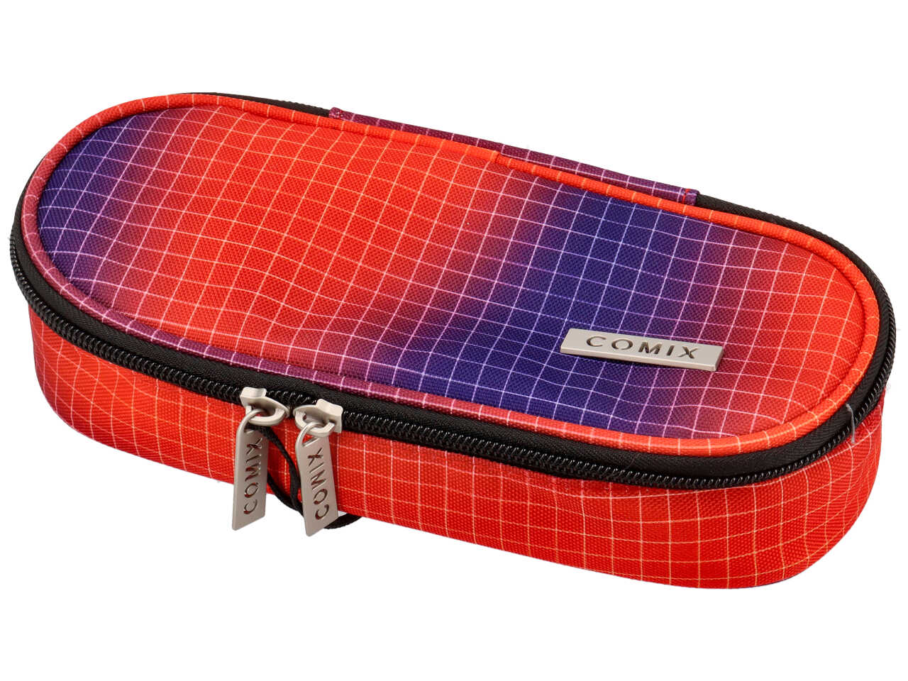Astuccio ovale Comix organizzato allover fantasia Square